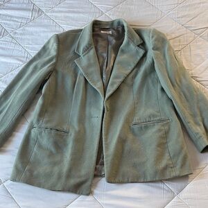 Pure cashmere, Vintage Women's Green Blazer TALBOLTS